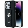 Karl Lagerfeld KLHCP14LGSAKCPK iPhone 14 Pro 6.1 czarny/black hardcase Gripstand Saffiano Karl&Choupette Pins